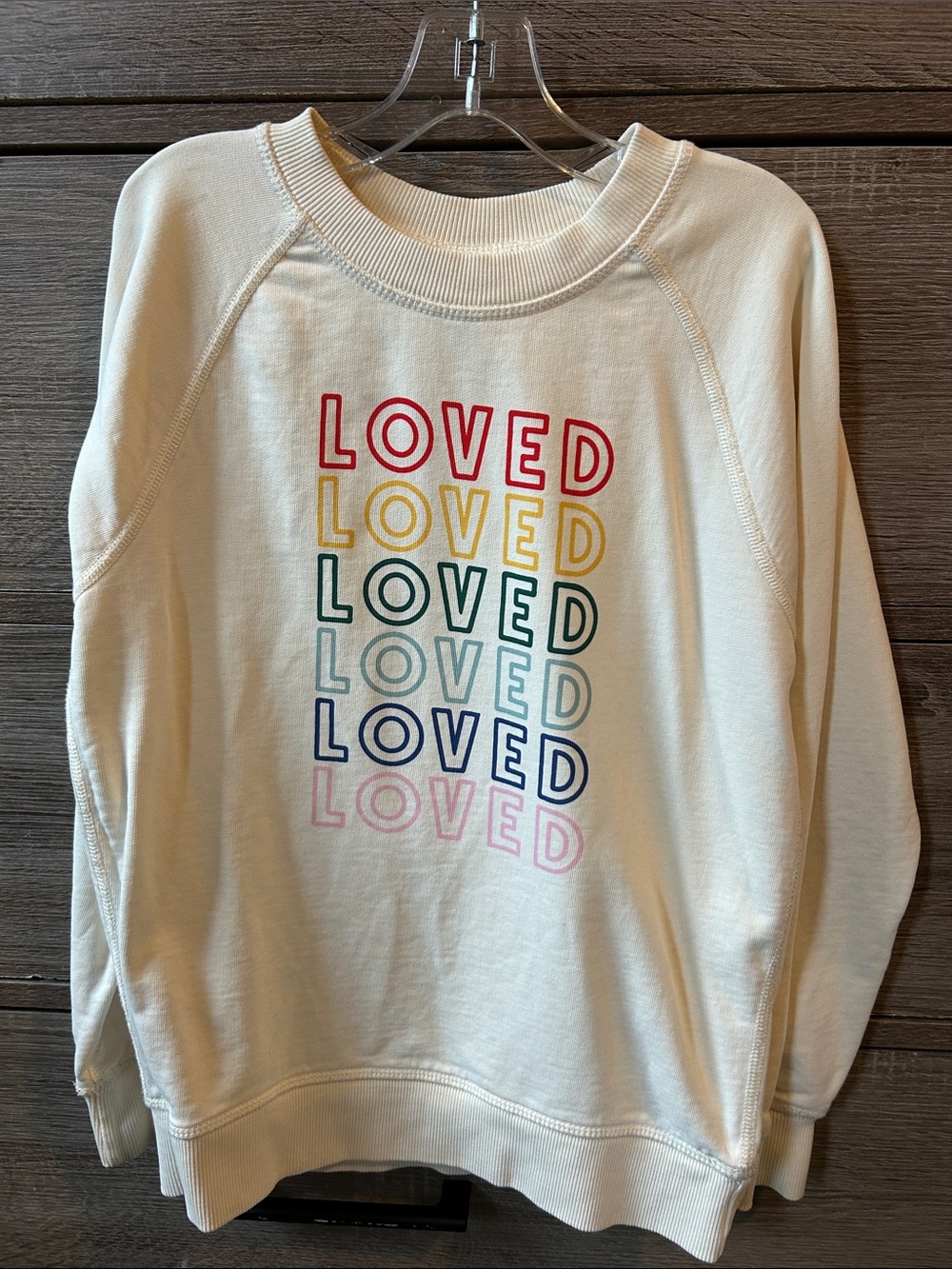 Hanna Andersson LOVED crew neck